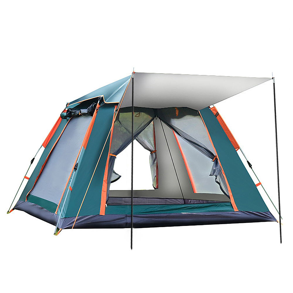 3min Portable Camping Tents Hiking Picnics 6 Person Waterproof Gray Easy Setup 3min Portable Camping Tents Hiking Picnics 6 Person Waterproof Gray Easy Setup